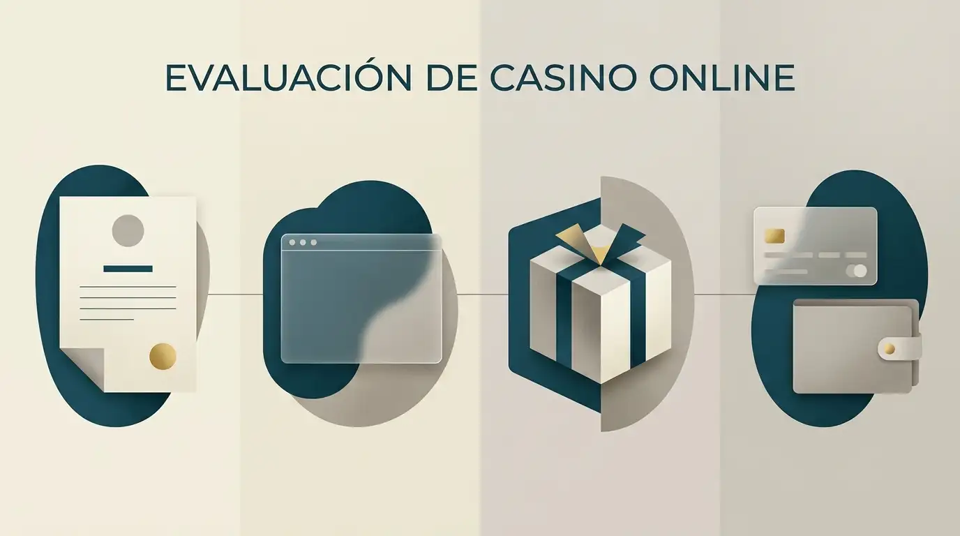 Ilustración conceptual sobre licencia, acceso, bonos y pagos como criterios separados
